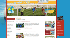 Desktop Screenshot of escueladefutbol.ecija.es